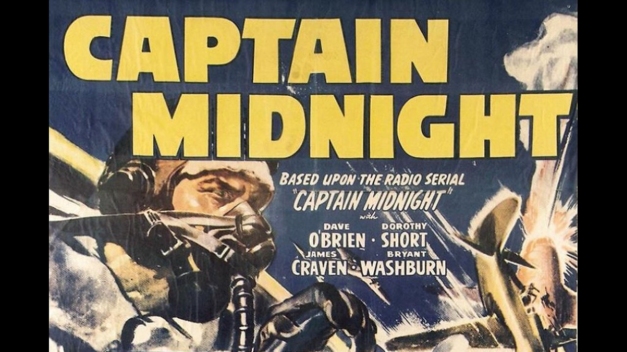 CAPTAIN MIDNIGHT (1942)--colorized