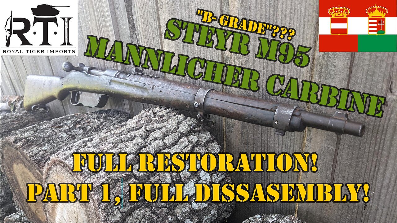 Royal Tiger Imports B-Grade Steyr M95 Mannlicher Carbine Restoration: Part 1, Disassembly