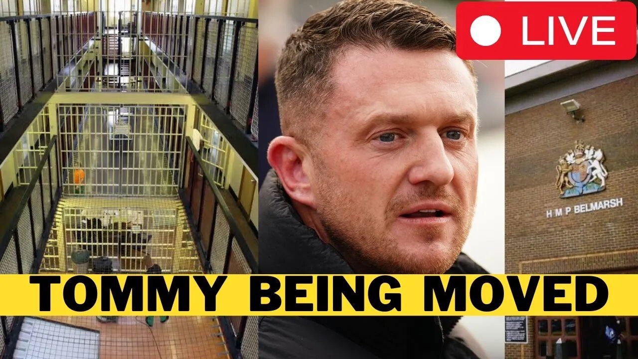 🚨 LIVE: Tommy Robinson's Life In Danger