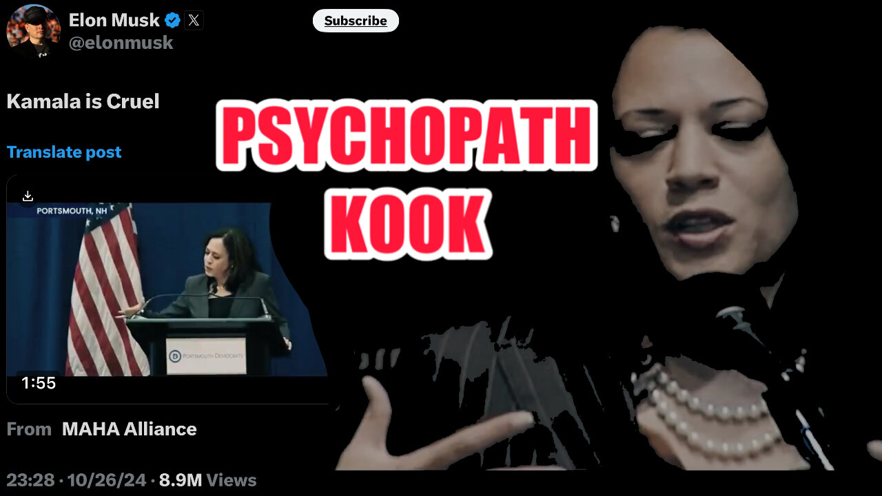 Kamala Harris: Psychopath