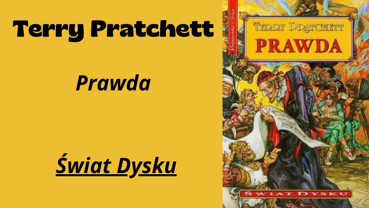 Terry Pratchett Świat Dysku Tom 25 Prawda