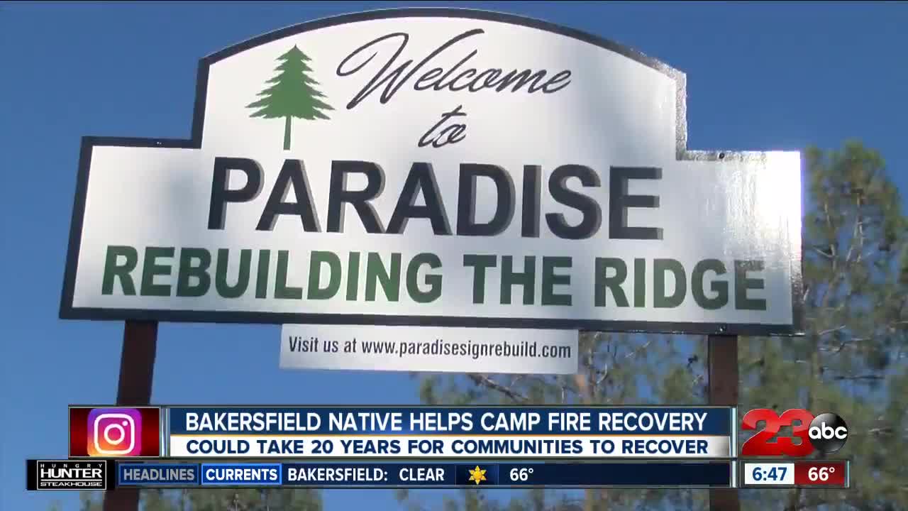 Bakersfield native helps in Camp Fire long-term recovery