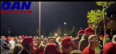 President Trump rally doesn’t start till 3PM.