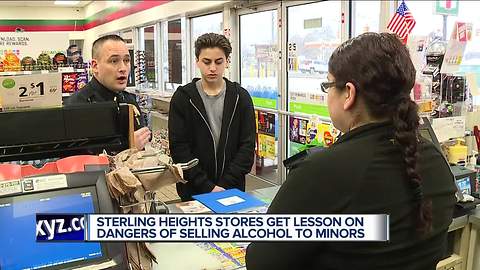 Sterling Heights police launch education program for stores about minors and alcohol