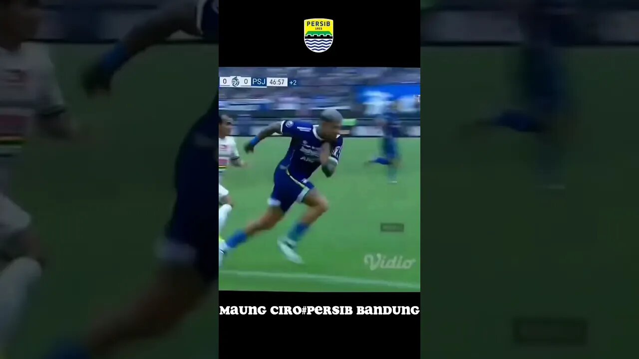 SKILL MAUNGCIRO DIPERTANDINGAN PERSIB VS PERSIJA#PERSIB#SHORTS