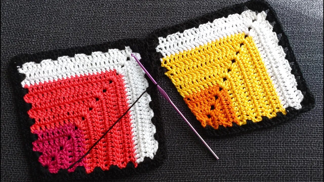 Wow!! Super easy, very useful how to join crochet motif 🥰 supla bardak altlığı yapımı.