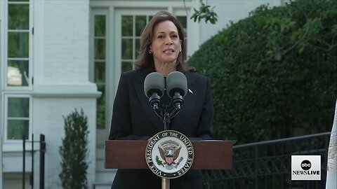 Kamala Harris marks Oct. 7 anniversary of Hamas attack on Israel