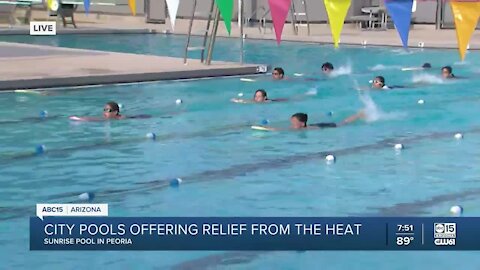 City pools across the Valley offering relief from the heat