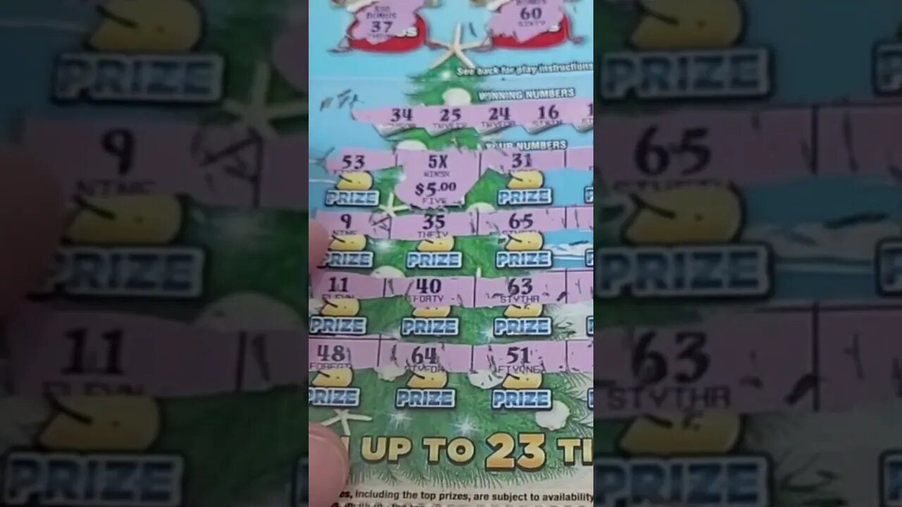 Florida Lottery Ticket 100X #shorts #lottery