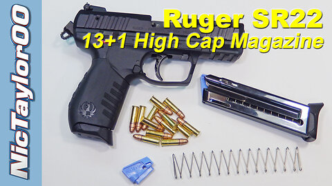 Ruger SR22 13+1 High Capacity Magazine Upgrade