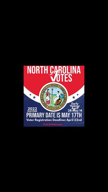 North Carolina Voter Registration Deadline and Primary Date