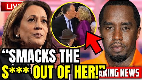Kamala Harris' Husband LOSES TEMPER & SMACKS Poor Woman After DIDDY Celebrity GF Tapes Leaked!