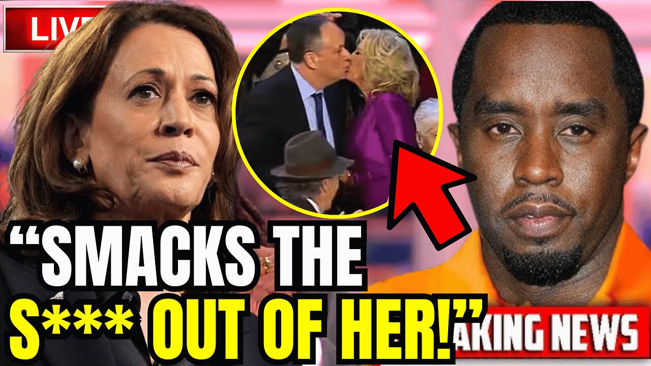 Kamala Harris' Husband LOSES TEMPER & SMACKS Poor Woman After DIDDY Celebrity GF Tapes Leaked!
