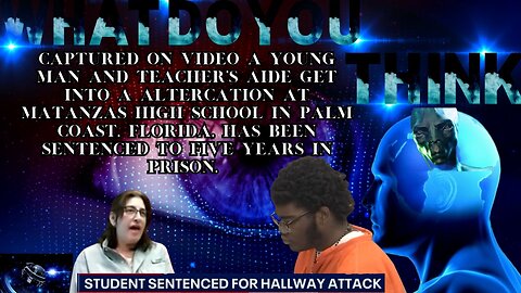 Captured On Video A Young Man And Teacher's Aide Get Into A Altercation At School What Do You Think.