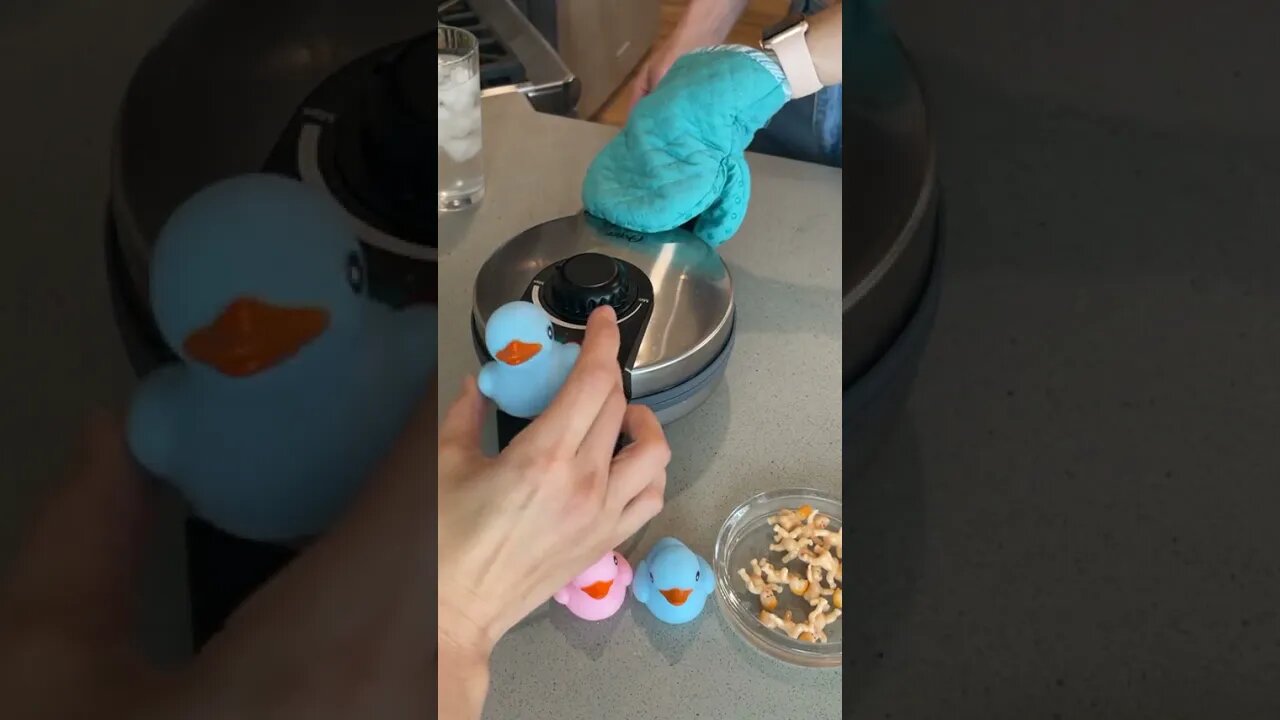 WHEN SHE PUTS THE BABY ON TOP!