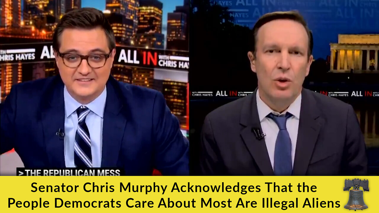 Senator Chris Murphy Acknowledges That the People Democrats Care About Most Are Illegal Aliens