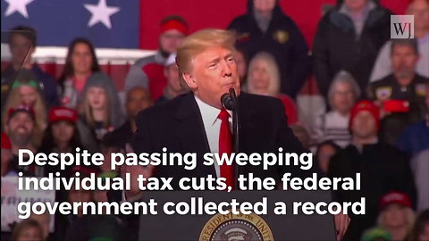 Despite Trump Tax Cuts, Feds Claiming Record Haul for 2018