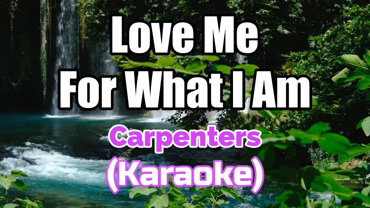 (LOVE IS ALL THAT MATTERS - ERIC CARMEN (KARAOKE) KARAOKE)