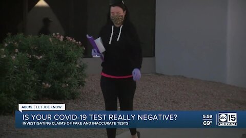 Is your COVID test really negative?