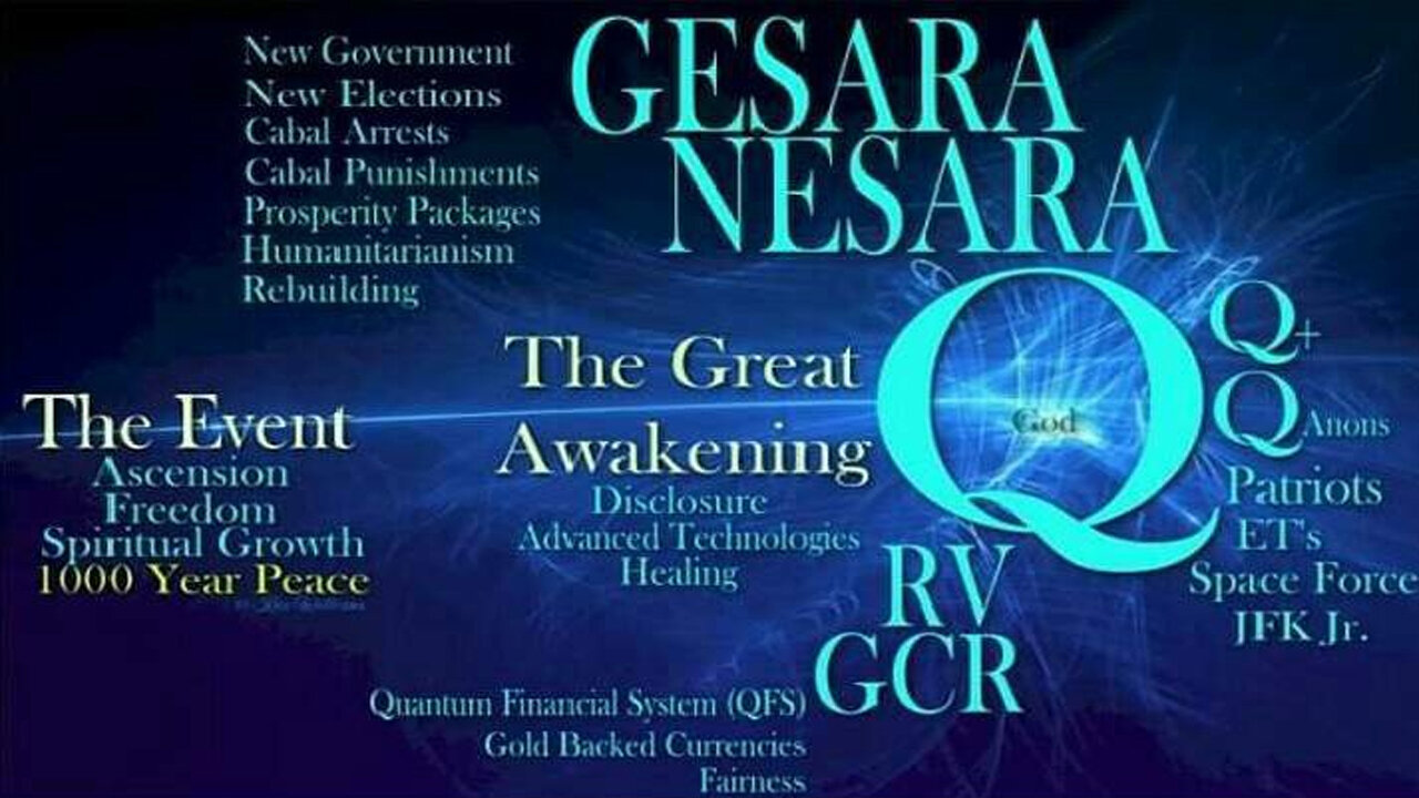 GESARA NESARA QFS Global Financial Reset ~ Q ~ Trust The Plan