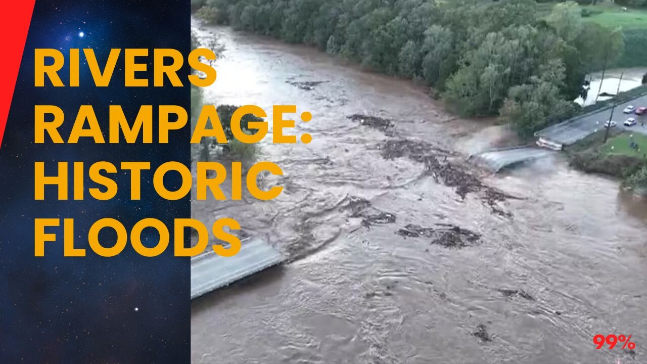 Historic Flooding Captured: French Broad & Nolichucky's Fury