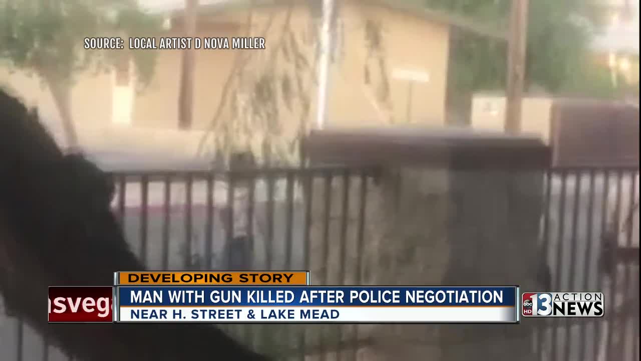 Man dead after being shot by police sniper near Doolittle Park