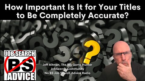 How Important Is It for Your Titles to Be Completely Accurate?