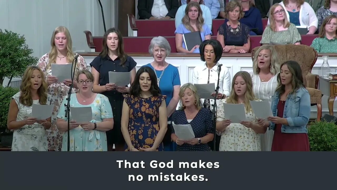God Makes No Mistakes
