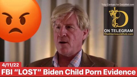 SK0CKING: THE FBI REALLY LOST THE CHILD PORN EVIDENCE ON BIDEN - THEY THINK WE’RE STUPID