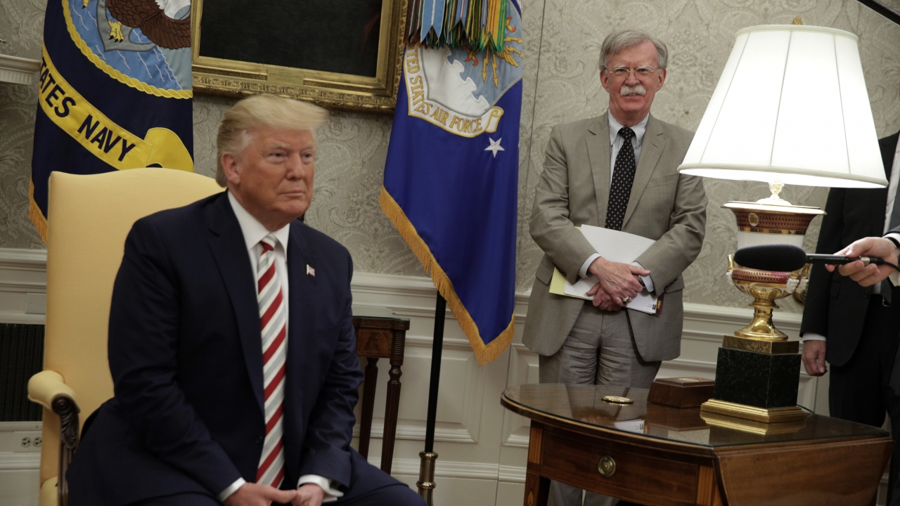 Trump Says John Bolton 'No Longer Needed' At The White House