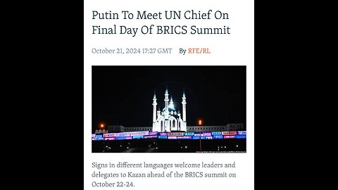 ⚠️⚠️⚠️ Putin and Xi shake hands and share smiles at BRICS summit in Russia.