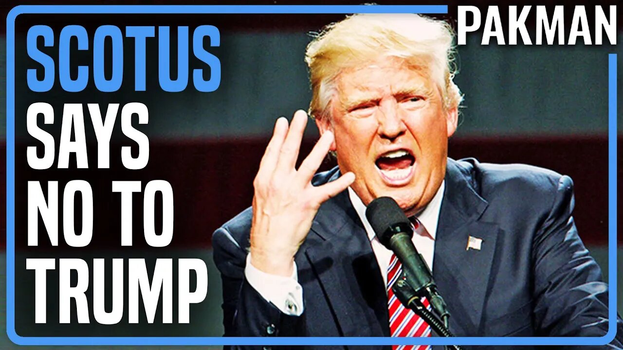 SCOTUS Says No to Trump, Ends Attempt to Hide Riot Records