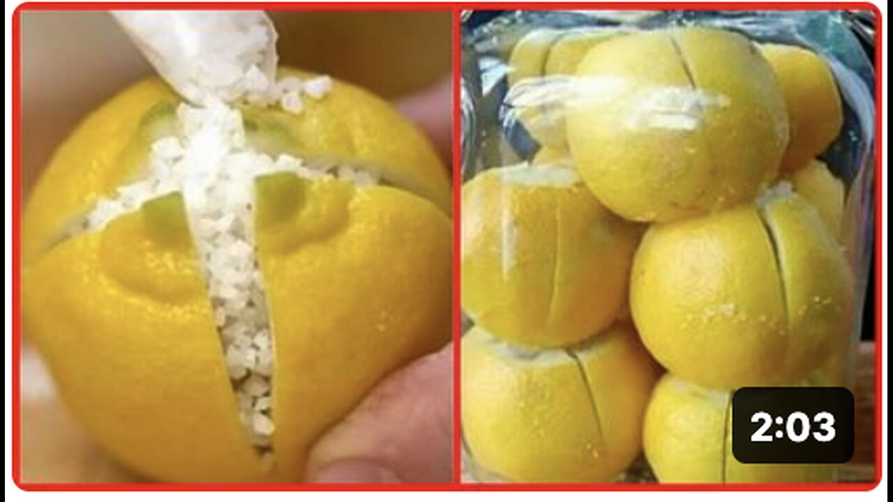 Cut a Lemon in 4 Pieces, Salt It and Put in the Kitchen... Here's Why!