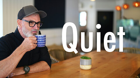 Quiet...the forgotten key to mental health