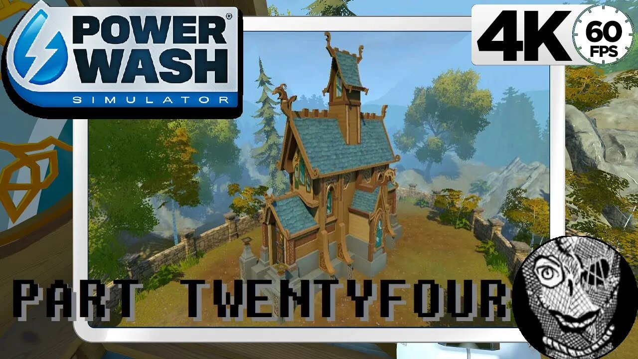 (PART 24) [Clean the Temple] PowerWash Simulator 4k60