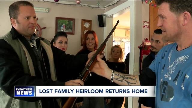 A cross country trip to return family heirloom to WNY