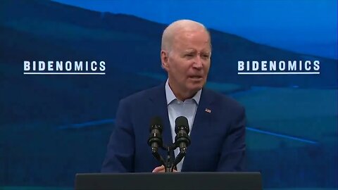 Biden Makes No Sense Reading From Teleprompter, Tells Audience In New Mexico He Has "Hibernated"