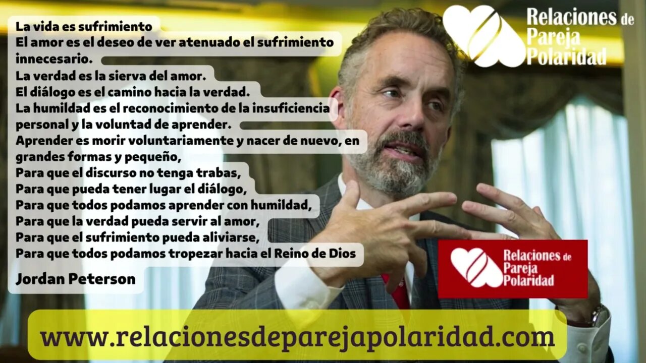 Jordan Peterson - La vida es sufrimiento (la felicidad es un contraste)