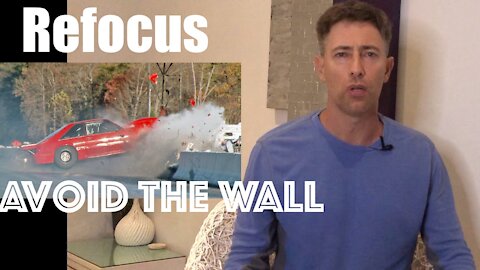 When you Spin Out in Life -- Focus on Where you Want to End Up (Avoid the Wall)