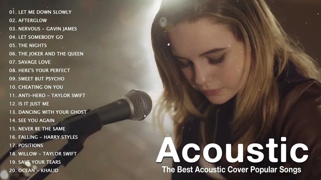 Top English Acoustic Love Songs 2023 Greatest Hits Ballad Acoustic Guitar Cover Of Popular Songs