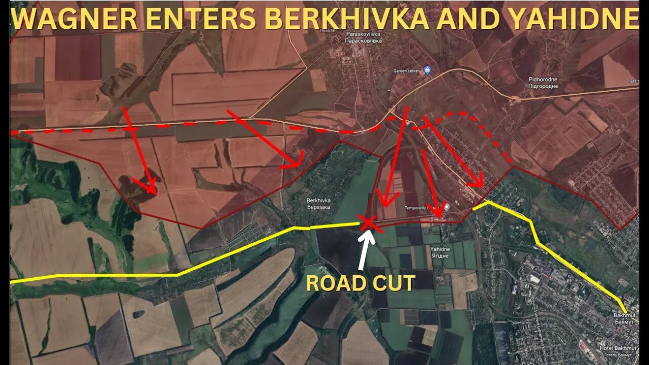 Ukraine War Full Frontline Report | Wagner Cuts another Road to Bakhmut