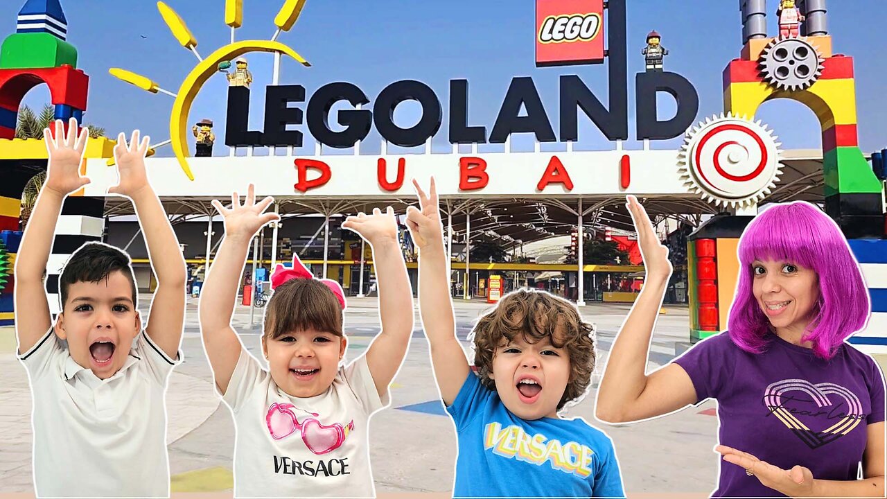 Kernie and Twins family trip to Legoland