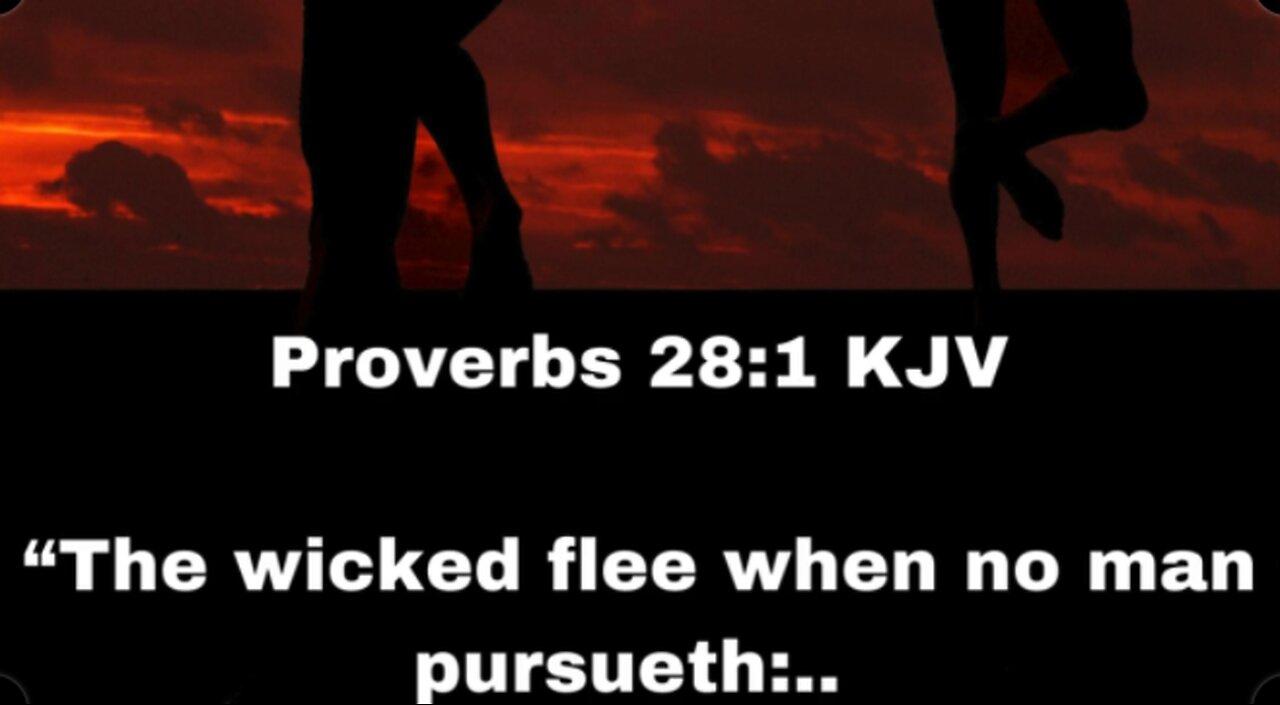 Proverbs 28:1 “The wicked flee... 2nd Generation Christian Television 2GCT #proverbs