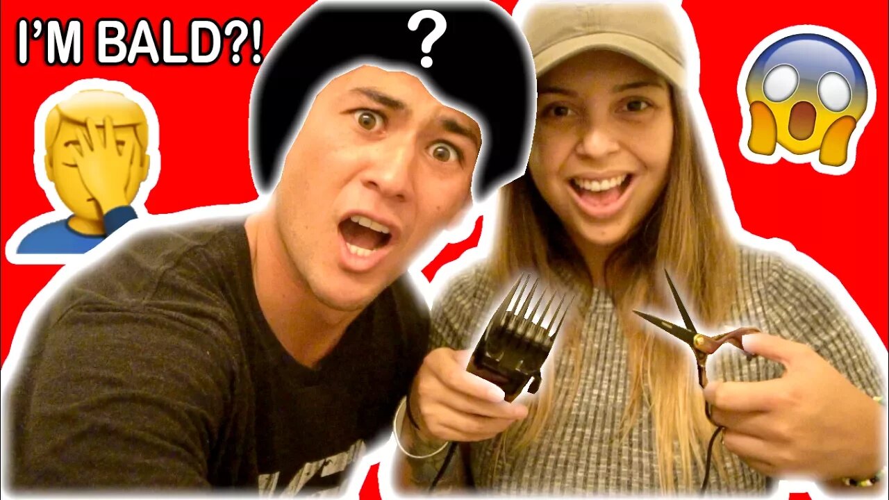 MALIA CUTS MY HAIR GONE WRONG!!