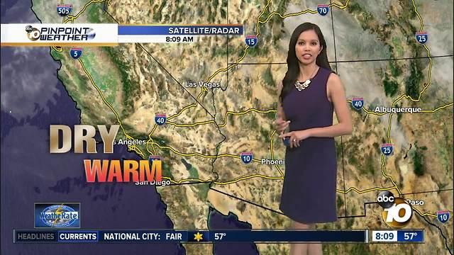 10News Pinpoint Weather for Sun. February 4, 2018