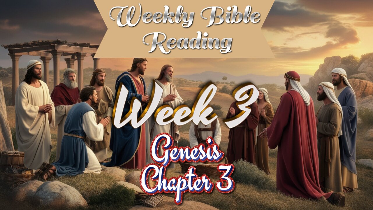 🙏✝️ Unlock Divine Wisdom: Weekly Bible Readings : Genesis Chapter 3 📖✨