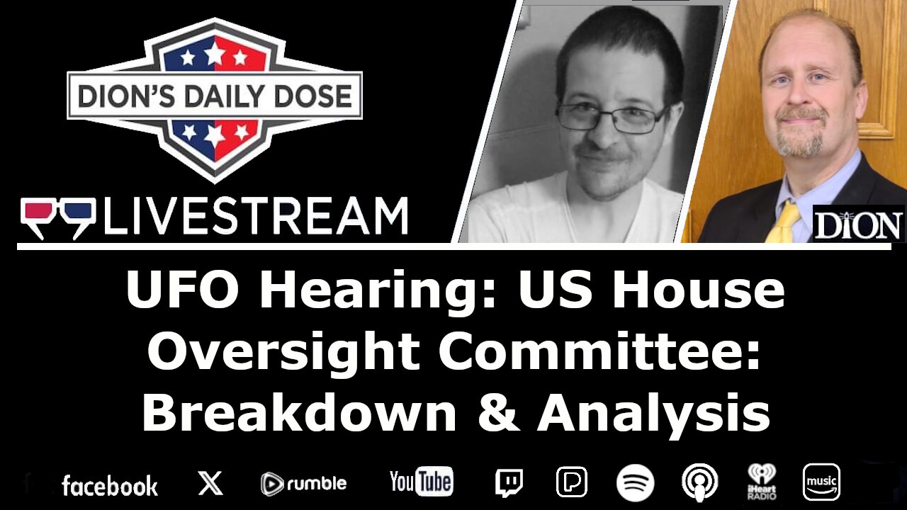 UFO House Hearing: Breakdown & Analysis (Face to Face w/ Dion & Shawn)