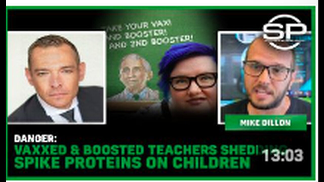 Vaxxed & Boosted Teachers Shedding Spike Proteins On Children