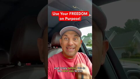 Use Your FREEDOM for This! #christianshorts #christianmotivation #christianmessages