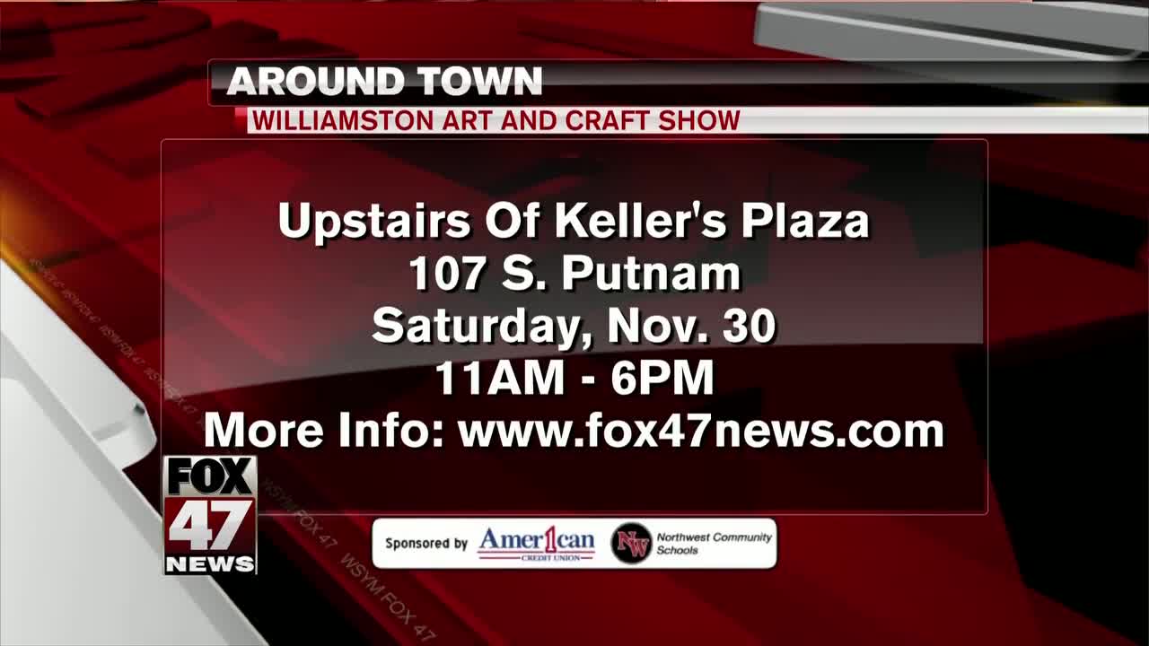 Around Town - Williamston Pop Up Art and Craft Show - 11/28/19